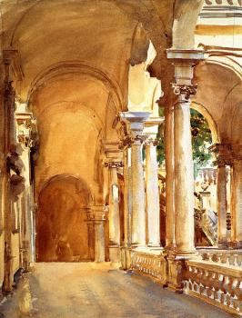 John Singer Sargent : Genoa, the University